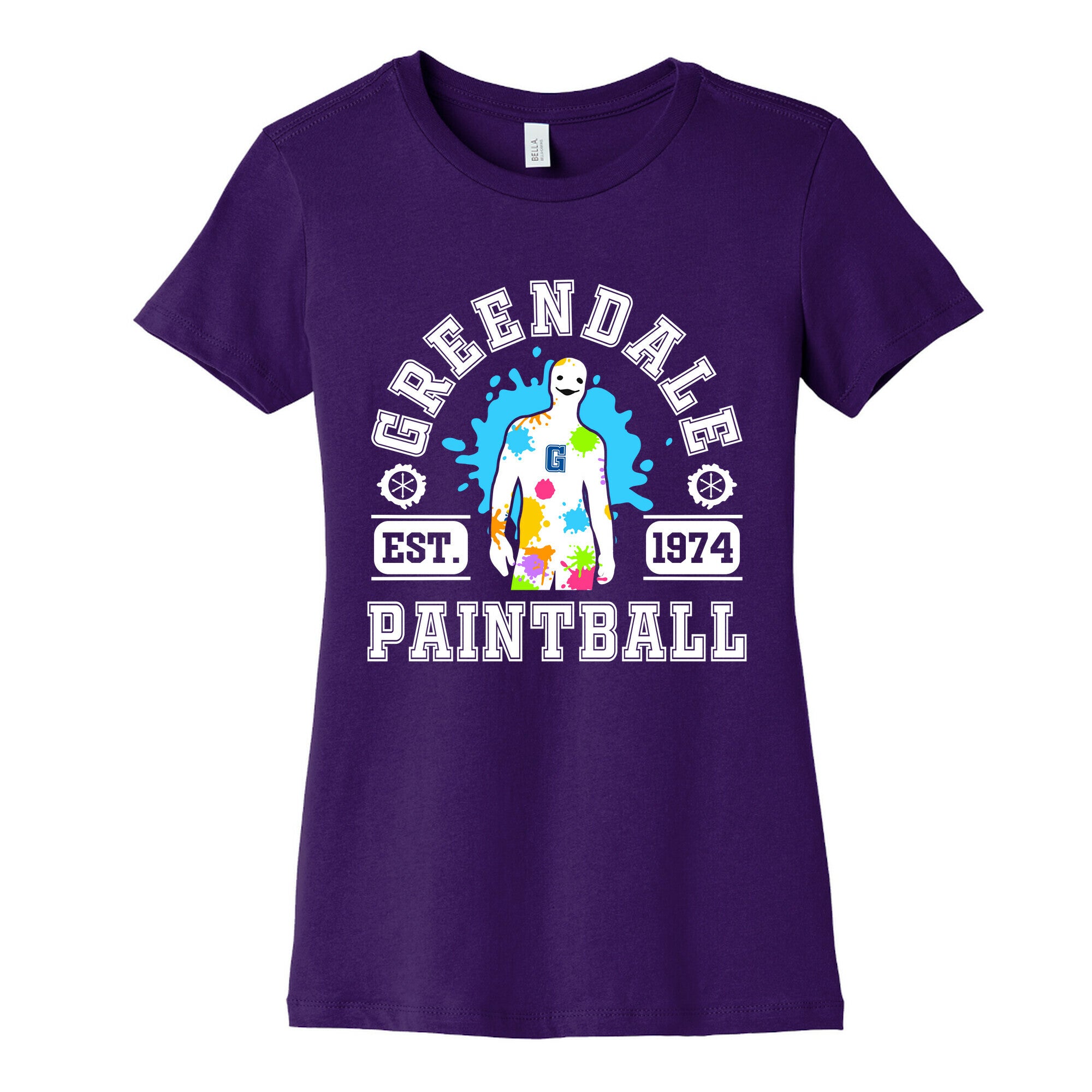 Greendale Community College Paintball Women's Cotton Tee